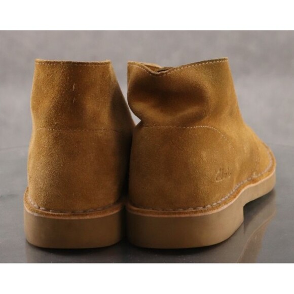 Clarks Men's Desert Boots Size 7 M Suede Tan - Picture 7 of 11